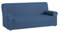 Textil-home Elastischer Sofabezug TEIDE, Sofahusse Couchbezug - 3 Sitzer - 180 a 240 cm. Farbe Blau