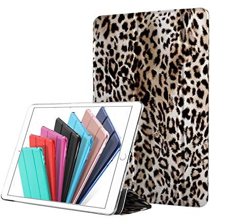 DuraSafe Cases Funda para iPad Pro de 9.7 pulgadas 2016 A1673 MLMP2B/A MM172B/A MLMN2B/A MLMQ2B/A A1674 A1675 MLMW2B/A MLMX2B/A MM192B/A MLMV2B/A MLN02B/A MLMY2B/A ML12B/A A MM1A2 B/A - Leopardo