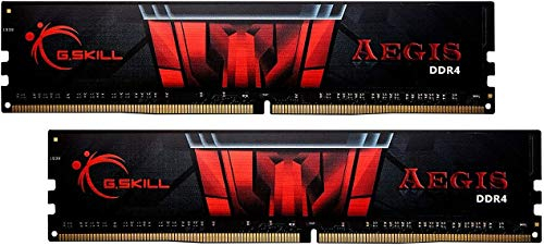 G.SKILL AEGIS Series (XMP) DDR4 RAM 32GB (2x16GB) 3200MT/s CL16-18-18-38 1.35V Intel AMD Desktop Computer Memory UDIMM (F4-3200C16D-32GIS)