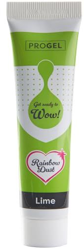Rainbow Dust ProGel Professional Food Colouring, Lime 25g | Highly concentrated formula