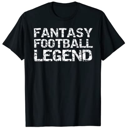 Fantasy Football Championship Gewinner Fantasy Football Legend T-Shirt
