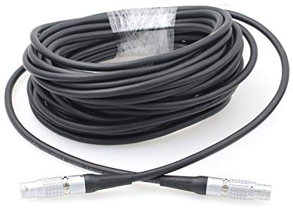 HangTon Cavo di alimentazione maschio da 10 pin a 10 pin per DJI Ronin 2 Gimbal DC In, per batteria TB50 (10 metri)