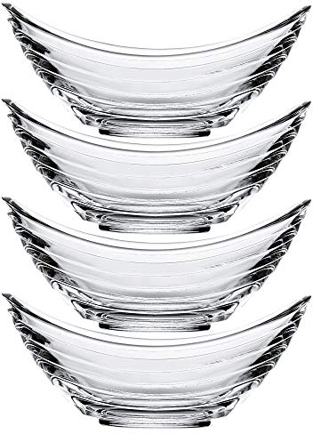 Glass Dessert Ice Cream Gondola Bowls (4)