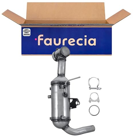 HELLA 8LG 366 070-801 Dieselpartikelfilter - Easy2Fit Kit - Euro 5 | einteilig - Set mit Anbauteilen - Cordierit (überwiegend Langstreckenverkehr)