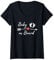Femme Baby on Bord chemise femmes enceintes avec ventre de bébé T-Shirt avec Col en V