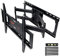 Soporte TV de Pared Inclinable y Giratorio para Pantallas de 32-80 Pulgadas, Soporte Pared de 635mm Largo Alcance, Brazo TV Deslizante para Centrado de hasta 60kg, VESA 600x400mm by WHYFONE