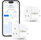 Smart Plug Works with Apple HomeKit Siri, Alexa, Google Home Refoss WiFi Smart Socket with Energy Monitoring Wireless Remote Control Timer Plug No Hub Required 13A,2 Packs