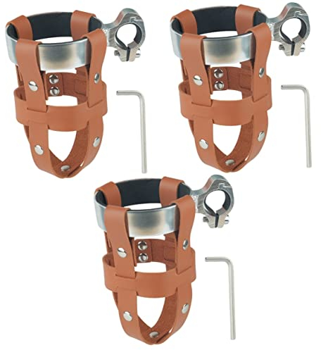 CLISPEED Lot De 3 Porte-bidons pour Vélo Support pour Bouteille Deau Porte-gobelet Installation Facile Porte-bidon pour Guidon De Vélo