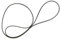 Drum Belt Drive To Fit Candy Grand O'Vita 31007323 (DXOC 69C3-1-80) Washing Machine 41039460 Genuine