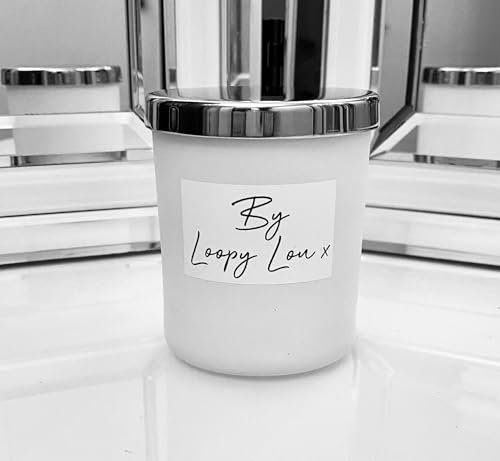 60 Second Makeover Limited Velvet Rose and Oud 20cl Candle Hand Poured Quality Highly Fragranced Scented Candles Gifts for Women Home Fragrance Gift New Home Candel - Black- with Lid