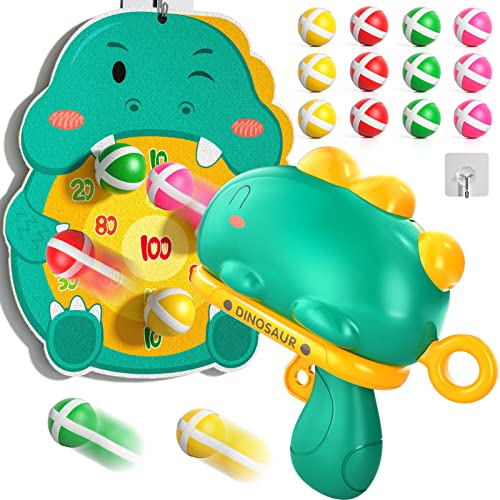 Ci Vetch Outdoor Spielzeug Geschenke, Dinosaurier Spiele Dart Board Spielzeug für Kinder Alter 3-5 6-8, Geburtstag für 3 4 5 6-Jahre alte Jungen Kinder