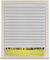 Temporary Blinds/Stick On Blinds for Windows With Clips - Pleated Shades Paper Blind - Shade For Bedroom, Bathroom, Kitchen - Temporary Shade Blinds- 92cm X 180cm (White(Light Filtering), 6)