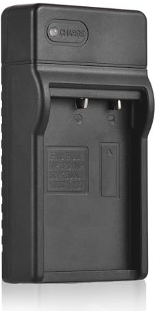 Andoer NP-120 Battery Charger with LED Indicator Type-C Port & USB Cable Compatible with ORDRO HDR-AC3/ HDR-AC5/ HDR-AZ50/ HDR-V12/ HDR-V7 plus Digital Video Camera Camcorder Batteries