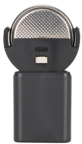 VGEBY Button Battery Charger, USB Battery Charger Mini Coin Button Cell Charger for LIR2032 Rechargeable Batteries for LIR1632 LIR2025 LIR2016 LIR2032H (Shipped with 45mAh LIR2032
