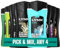 Lynx Shower Gel Bundle: Mix & Match 4 Products for Your Ultimate Shower Experience! | Choose from Ice Chill, Epic Fresh, Gold, Black, Excite, Jungle Fresh, Dark Temptation | 4 x 225ml