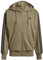 adidas Herren Essential Three Stripes French Terry Fullzip Hoodie, Olive Strata/Black, L