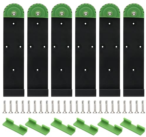 Führungsschienenhalter für FastCap 02896 Makita/Festool, Führungsschienenhalter für DeWalt Führungsschiene (6 Stück)