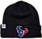 New Era Houston Texans NFL Loop Label Knit Schwarz Beanie - One-Size