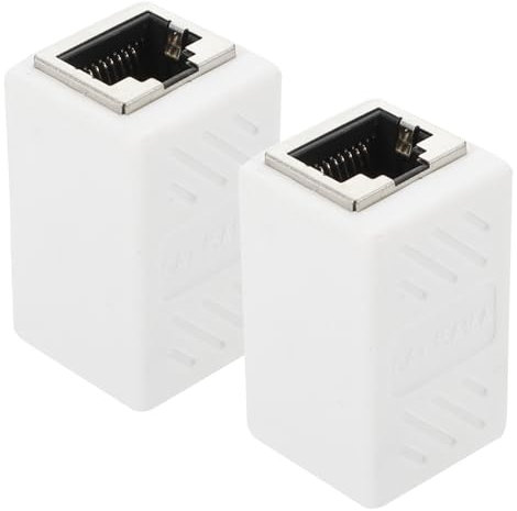 Uonlytech 6stücke Pack Ethernet Kupplung Weiblich Zu Weiblich Kompatibel Mit Cate Und Kabeln Für Stabile Netzwerkverbindungen Und Ohne Verzögerung