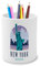 Pot à Crayon en Céramique - New York United States Illustration Etats Unis Statue Liberté - 325 ml