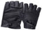 GAROZATION 1paar Fingerlose Fitness-Handschuhe Für Und Atmungsaktive Pu-lederhandschuhe Mit -oberfläche Für Workout Radfahren Und Krafttraining