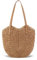 HuiYStar Sac à bandoulière en paille pour femmes, grand sac de plage d'été en rotin tressé fourre-tout pour les vacances, Kaki