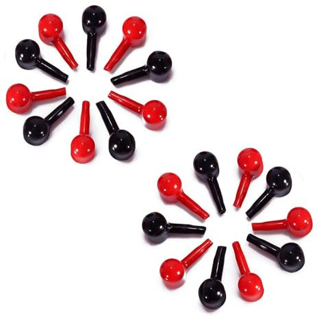 Car battery cover Automotive Replacement Battery Terminals Ends Flexible Battery Terminal Boots Insulator Covers 20PCS