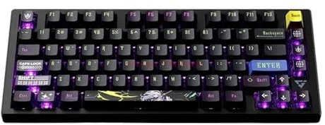 XXINGYULI RS7 RGB Mechanical Wired Gaming Keyboard With 8K Speed Quick Trigger Compatible With Valorant PC Gamers And Gifts(RS7 No Light)