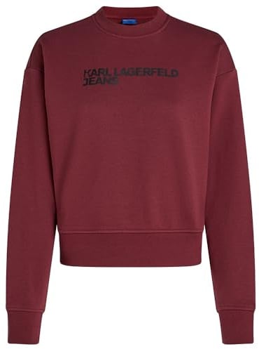 Karl Lagerfeld Jeans Damen Regular Essential Logo Sweatshirt