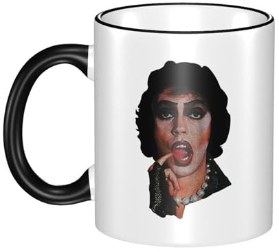 KESATUOT Cute Rocky Horror Film Picture *Show* Ceramic Cup Home Office Coffee Mug with Handle for Children and Adults Tea Cup 11 oz for Men Women