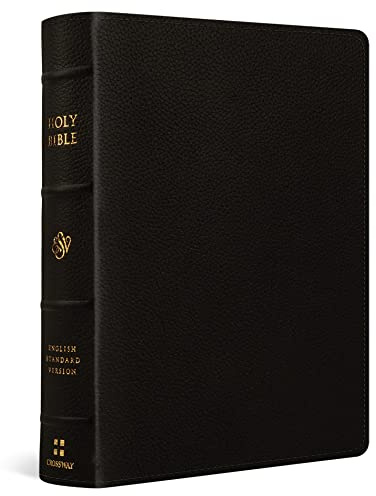 ESV Single Column Journaling Bible, Large Print (Buffalo Leather, Deep Brown): Esv Single Column Journaling Bible, Buffalo Leather, Deep Brown