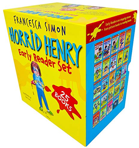 Horrid Henry Early Reader Set 25 Books Collection Box Set by Francesca Simon