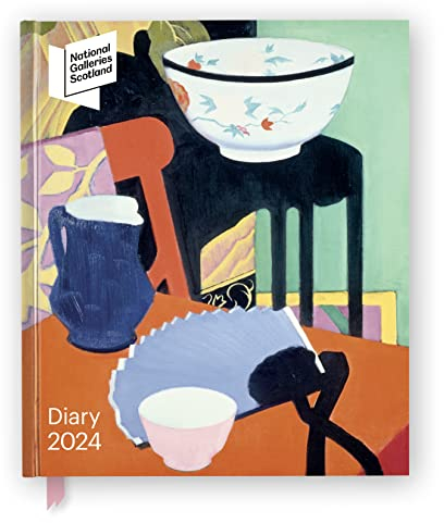 National Galleries Scotland 2024 Desk Diary: Week to View, Illustrated on Every Page