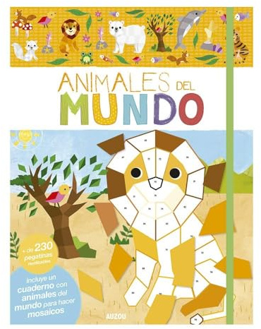 Mi primer libro de pegatinas. Animales del mundo
