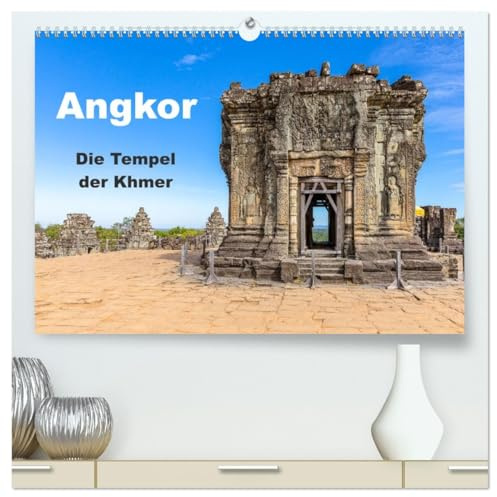 Angkor - Die Tempel der Khmer (hochwertiger Premium Wandkalender 2026 DIN A2 quer), Kunstdruck in Hochglanz: Die wichtigsten Sehenswürdigkeiten in Angkor (CALVENDO Orte)