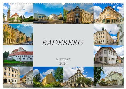 Radeberg Impressionen (Wandkalender 2026 DIN A2 quer), CALVENDO Monatskalender: Zu Besuch in der Bierstadt Radeberg (CALVENDO Orte)