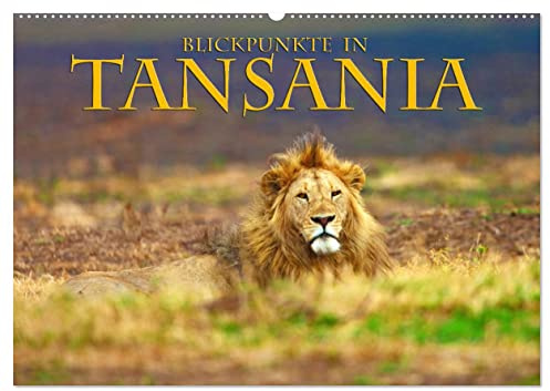 Blickpunkte Tansanias (Wandkalender 2026 DIN A2 quer), CALVENDO Monatskalender: Eine Bilderreise zu Naturschätzen Tansanias (CALVENDO Natur)
