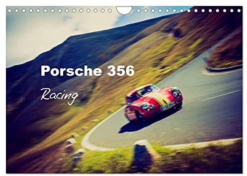 Porsche 356 - Racing (Wandkalender 2026 DIN A4 quer), CALVENDO Monatskalender: Porsche 356 Rennfotos (CALVENDO Mobilitaet)