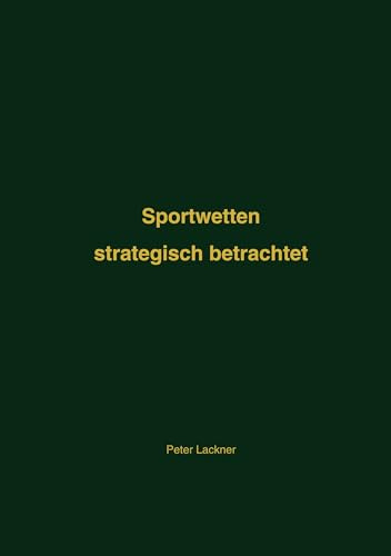 Sportwetten: strategisch betrachtet