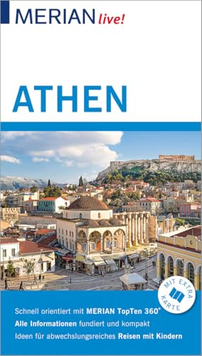 MERIAN live! Reiseführer Athen: Mit Extra-Karte zum Herausnehmen