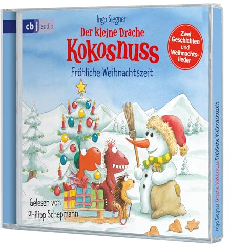 Der kleine Drache Kokosnuss - Fröhliche Weihnachtszeit: Doppelband: Weihnachten auf der Dracheninsel / Weihnachtsfest in der Drachenhöhle (Weihnachten mit dem kleinen Drachen Kokosnuss, Band 4)