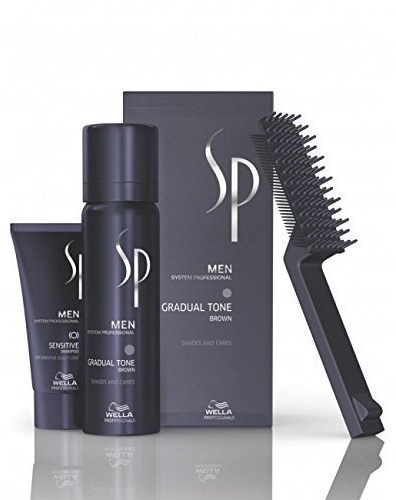 Wella SP Men Gradual Tone Hair Color Black by Wella SP