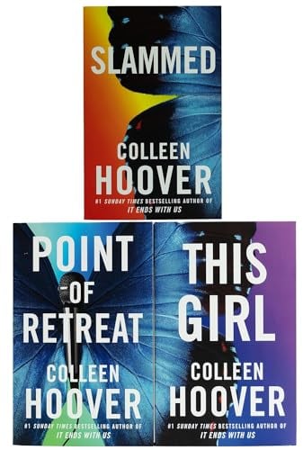 Colleen Hoover Slammed Series 3 Books Collection Set (Slammed, Point of Retreat & This Girl)
