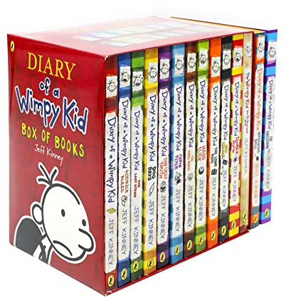 Diary of a Wimpy Kid 14-Bücher-Set-Kollektion von Jeff Kinney