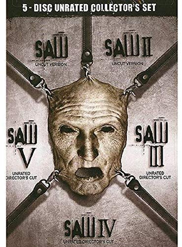 SAW Complete Horror Collection DVD BOX 1.2.3.4.5 Unrated, Uncut I-V