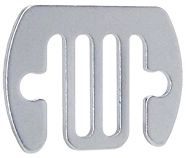 VOSS.farming 5X Band-Verbinderplatten bis 20mm NIRO-Edelstahl für den Weidezaun