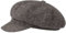 Stetson 8-Panel Wool Ballonmütze - Schirmmütze Herren/Damen - Wollmütze mit Innenfutter (Baumwolle) - Mütze mit Wolle - Schildmütze gefüttert Herbst/Winter - Balloncap braun M (56-57 cm)