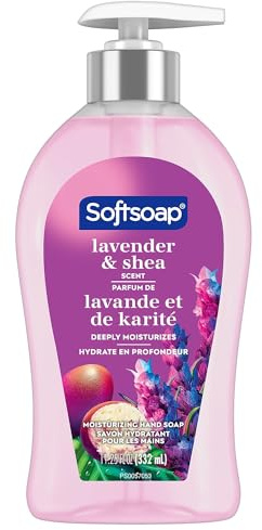 Softsoap Deeply Moisturizing Liquid Hand Soap, Shea Butter, Lavender, 11.25 Fl Oz