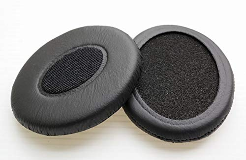 V-MOTA Ear Pads Compatible with Audio-Technica ATH-ANC20 ATH-ANC25 QuietPoint Active Noise-Cancelling in-Ear Headphones, Replacement Cushions Repair Parts (Black)