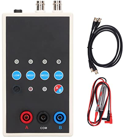 VI Curve Tester 2-Channel Circuit Board Tester with 4-Gear Frequency for Oscilloscope Electronic Component Analysis PCB Testing Multimeter Tool